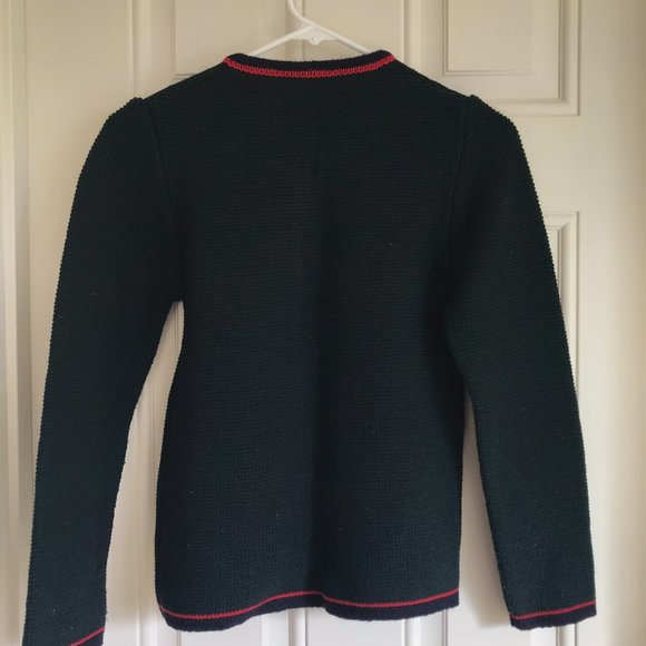 Vintage Handmade Wool Holiday Sweater - Picture 3 of 4